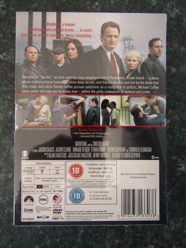Brotherhood: The Complete First Season (3 DVD)