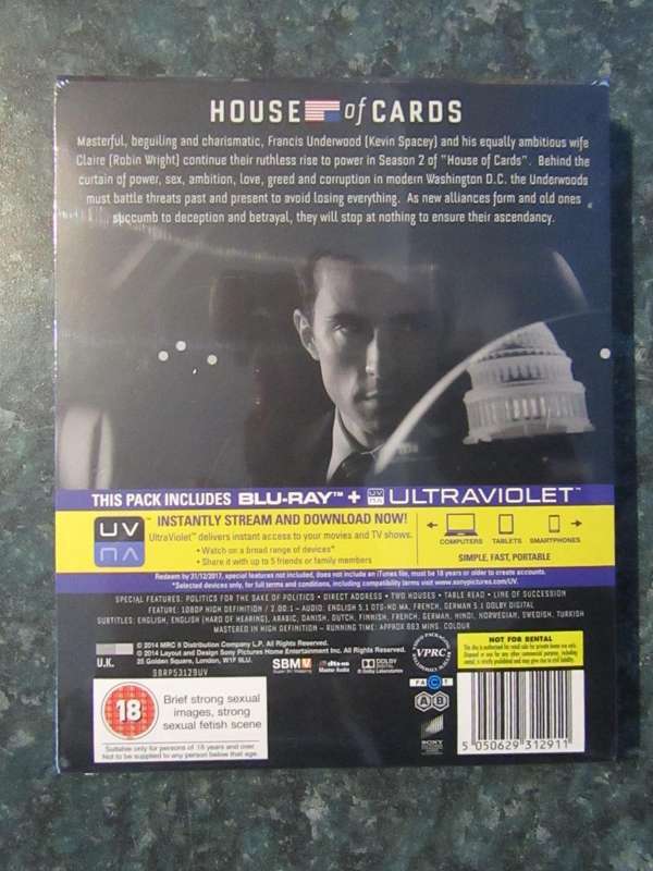House of Cards: The Complete Second Season (Blu-ray)