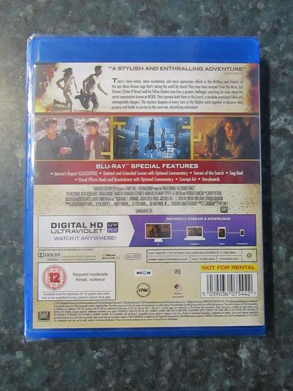 Maze Runner: Chapter II - The Scorch Trials (Blu-ray)