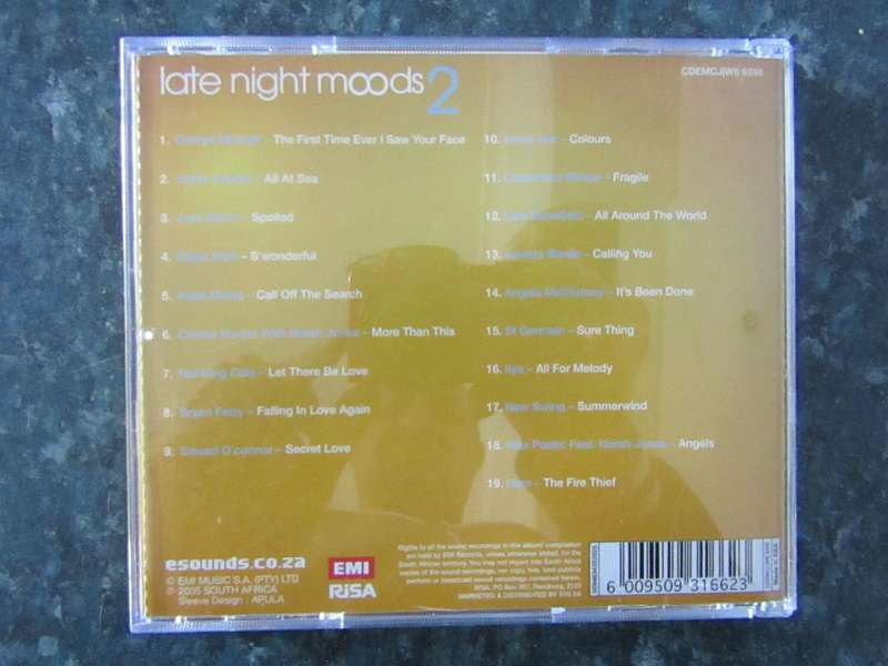 Various Artists - Late Night Moods 2 (CD)