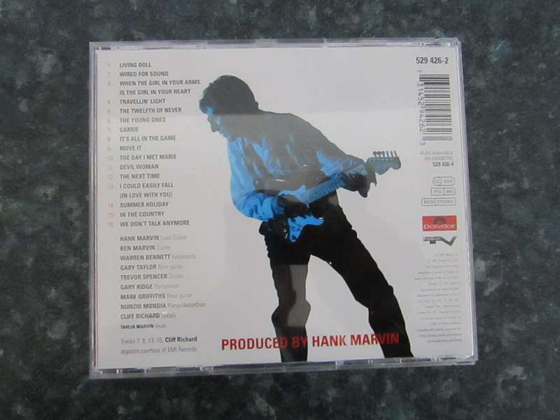 Hank Marvin  Hank Plays Cliff (CD)