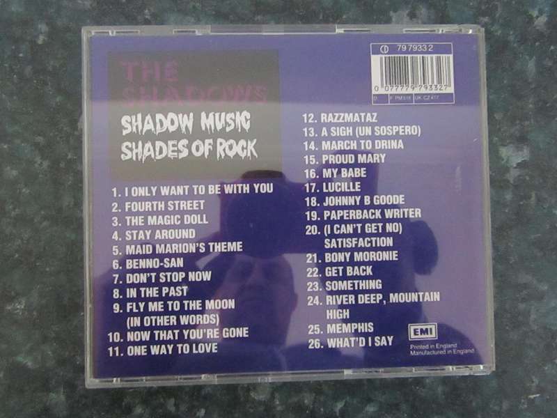 The Shadows - Shadow Music / Shades Of Rock (CD)