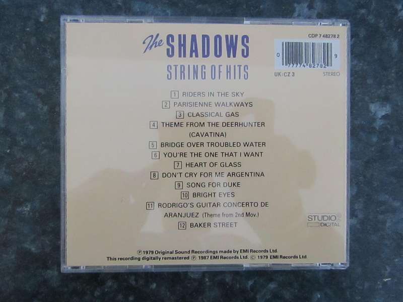 The Shadows - String Of Hits (CD)