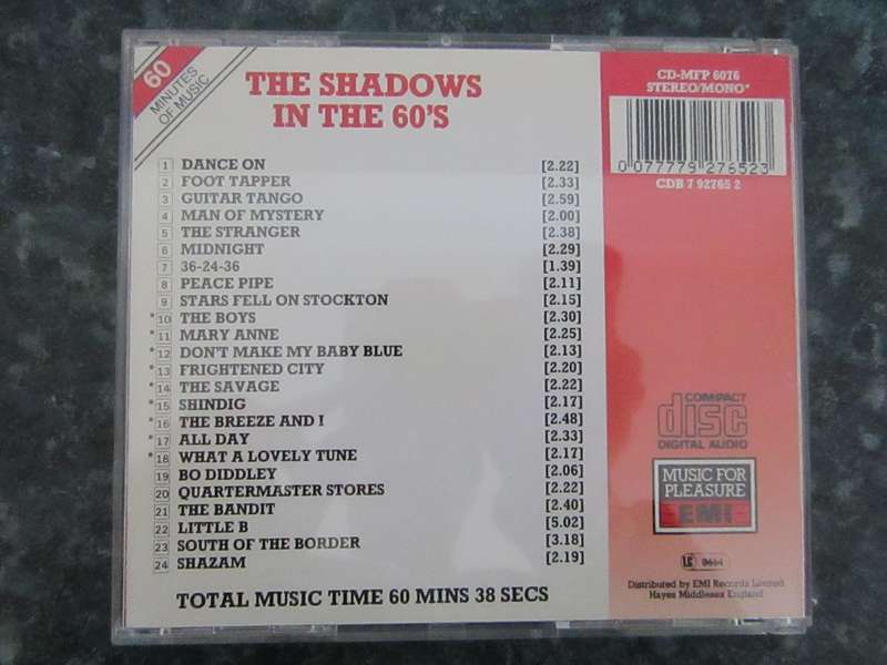 The Shadows - The Shadows In The 60's (CD)