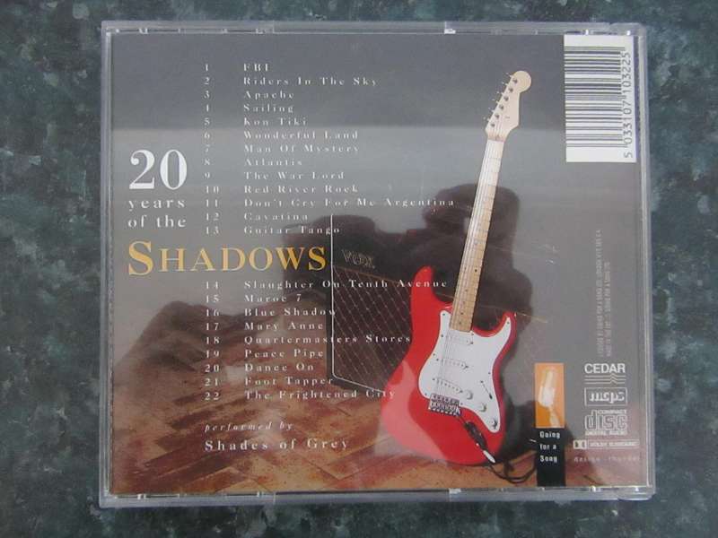 Shades Of Grey - 20 Years Of The Shadows (CD)