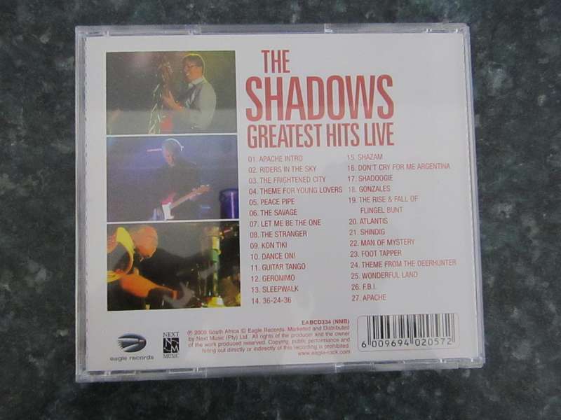 The Shadows - Greatest Hits Live (CD)