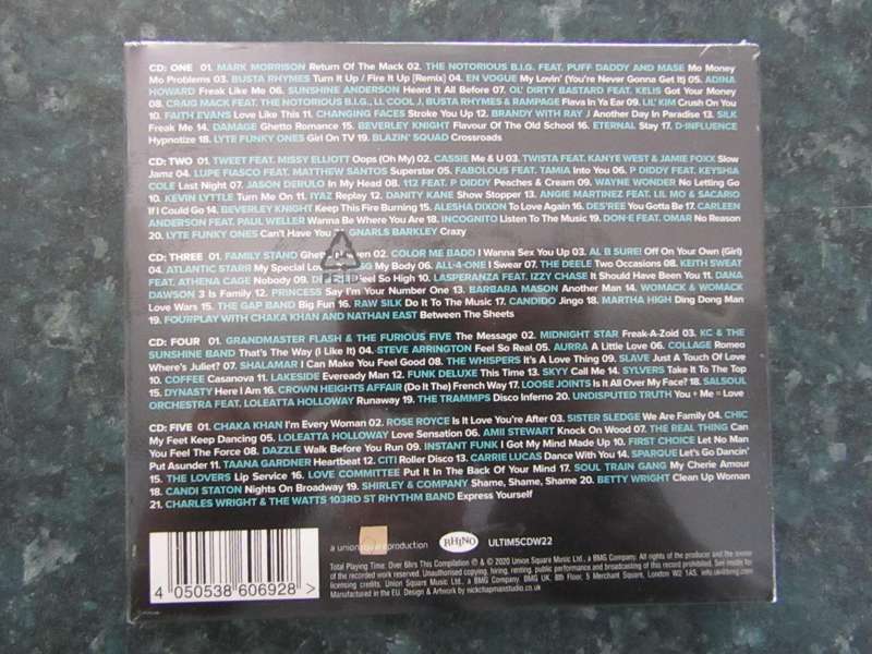 Various - The Ultimate R&B Anthems 100 Hit Tracks (The Ultimate Collection) (5 CD)