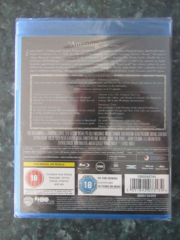 Boardwalk Empire: The Complete First Season (Blu-ray)