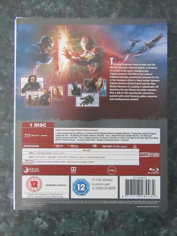 Captain America: Civil War (Blu-ray)
