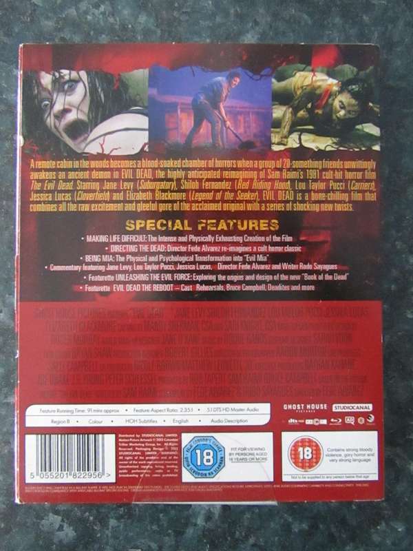 Evil Dead -2013 (Blu-ray)