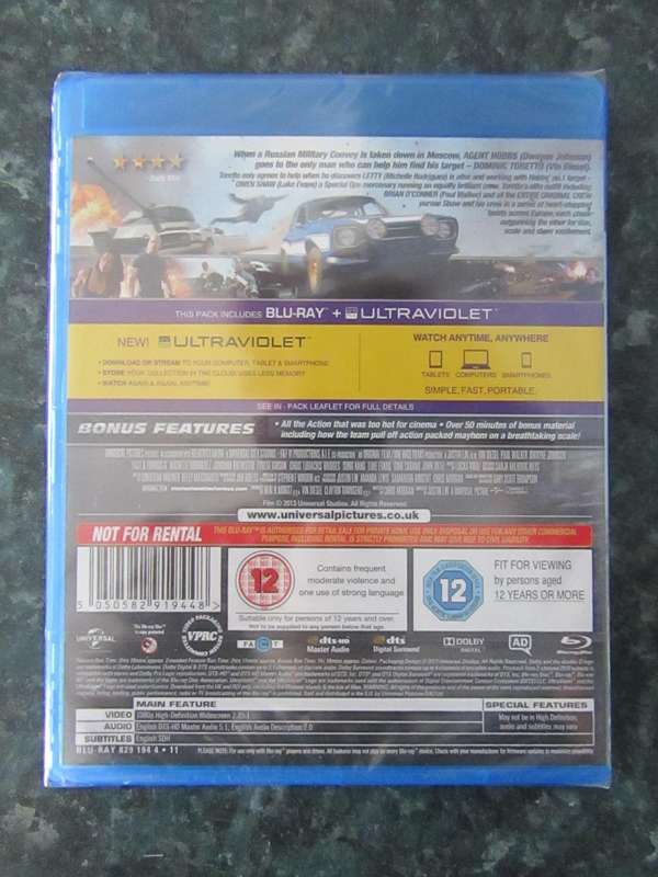 Fast & Furious 6 (Blu-ray)