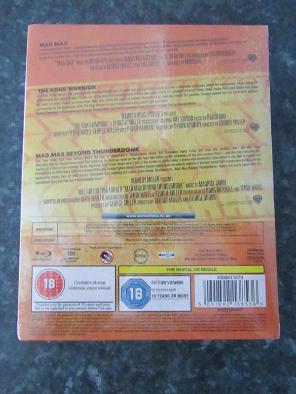 Mad Max Trilogy (Blu-ray Boxset)