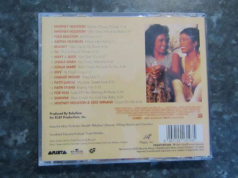 Various - Waiting To Exhale (Original Soundtrack Album) (CD)