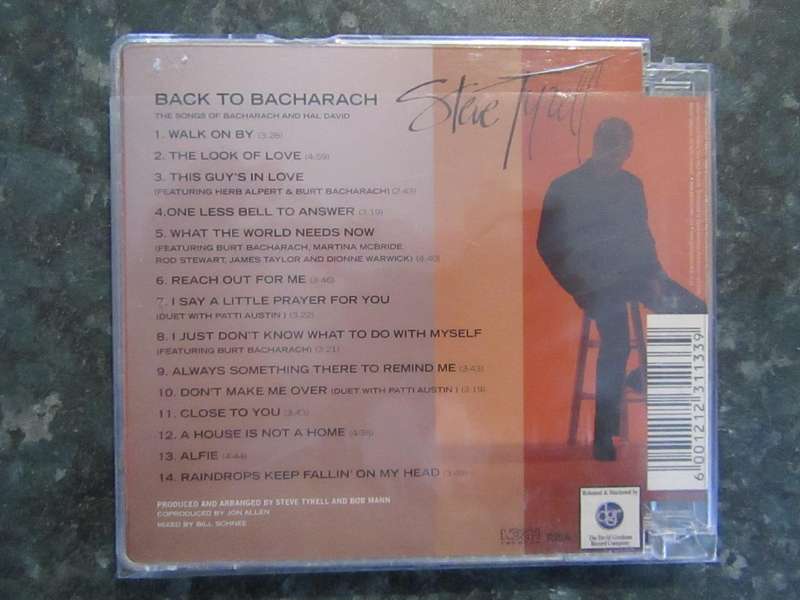 Steve Tyrell - Back To Bacharach (CD)