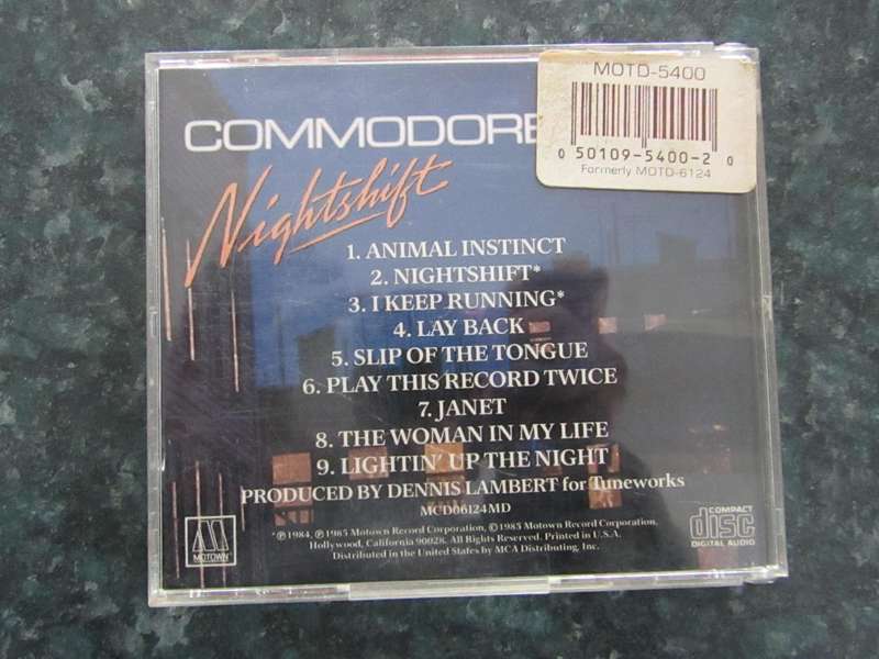 Commodores - Nightshift (CD)