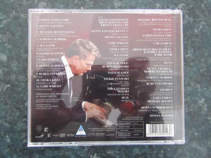 David Foster - Hit Man Returns (David Foster & Friends) (CD + DVD)