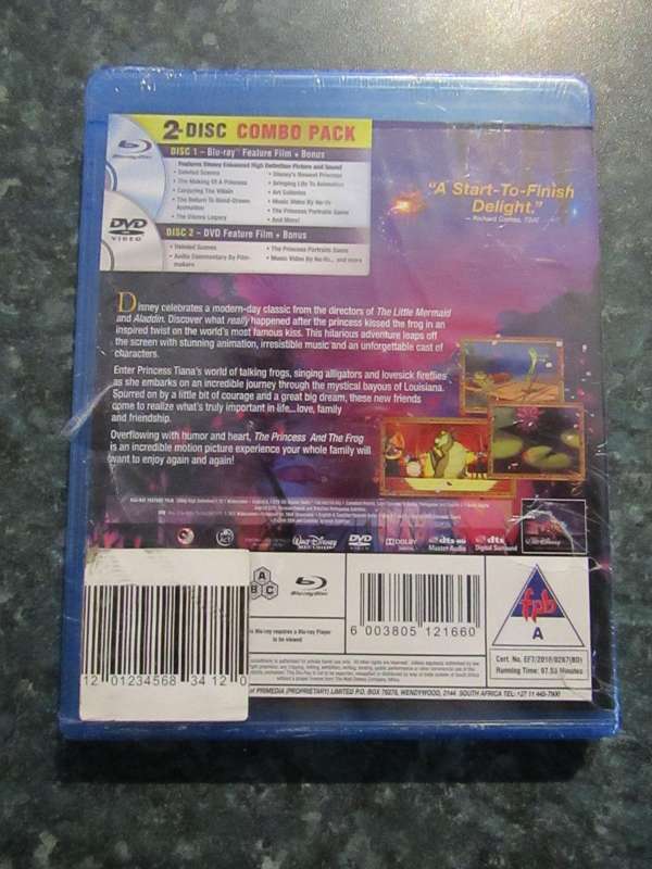 Disney's The Princess and the frog (Blu-ray + DVD)