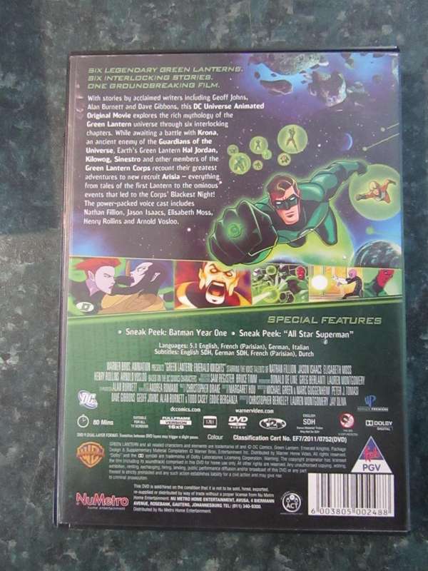 Green Lantern: Emerald Knights (DVD)