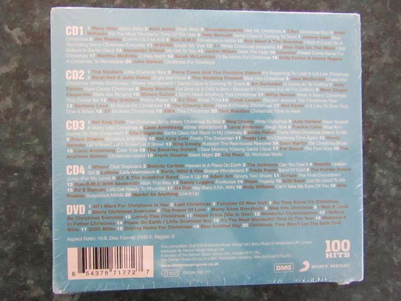 Various  100 Hits Christmas (4 CD + DVD)