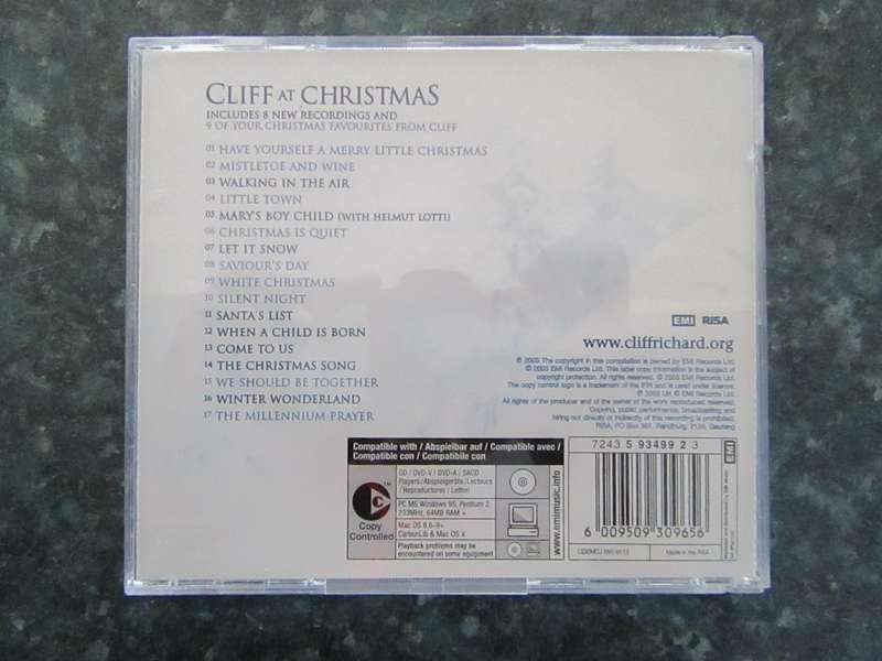 Cliff Richard - Cliff At Christmas (CD)