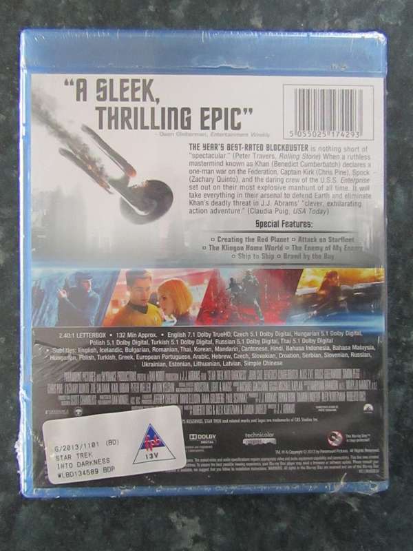 Star Trek: Into Darkness (Blu-ray)