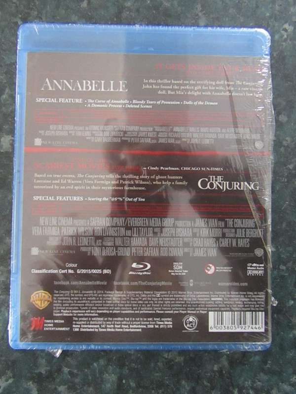 Annabelle/ The Conjuring (Blu-ray) 2 Film Collection