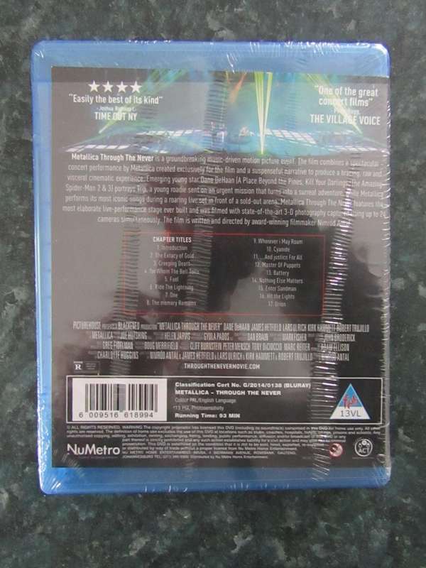 METALLICA - Through the Never (Blu-ray)