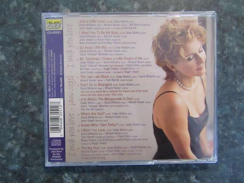 Janis Siegel - I Wish You Love (CD)