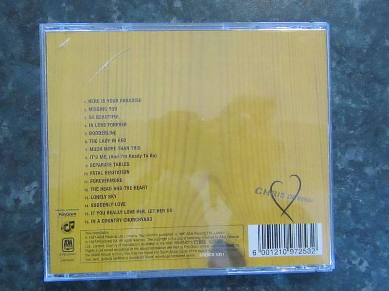 Chris de Burgh - The Love Songs (CD)
