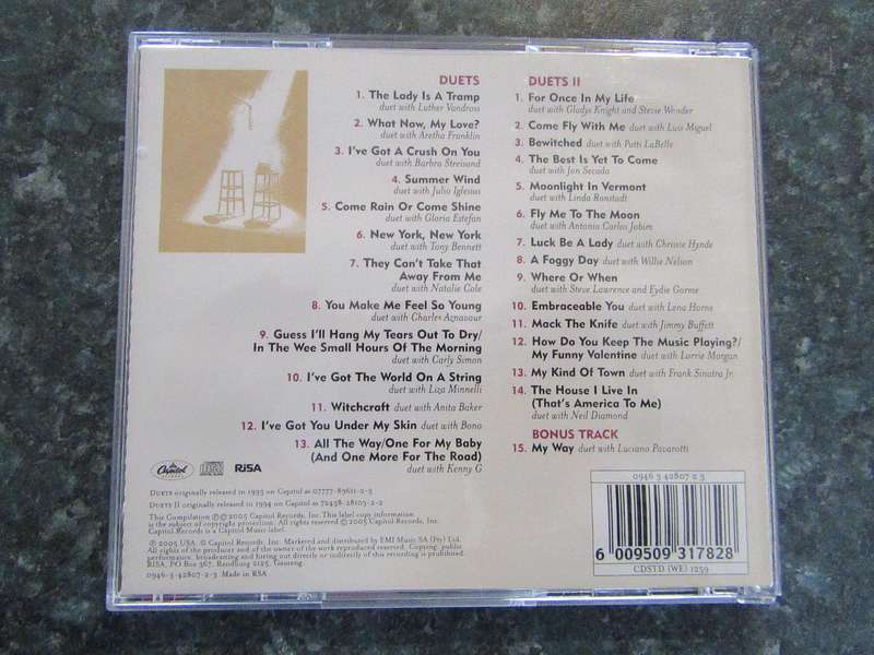 Frank Sinatra - Duets And Duets II (2 CD)