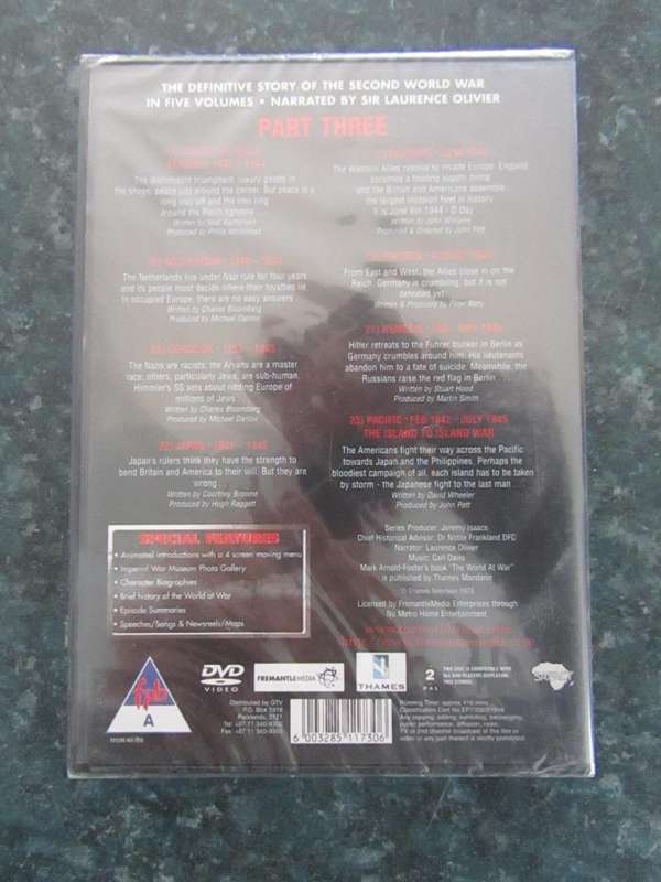 The World At War Part 3 of 5 (DVD)