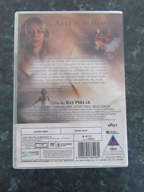 As It Is In Heaven (DVD)