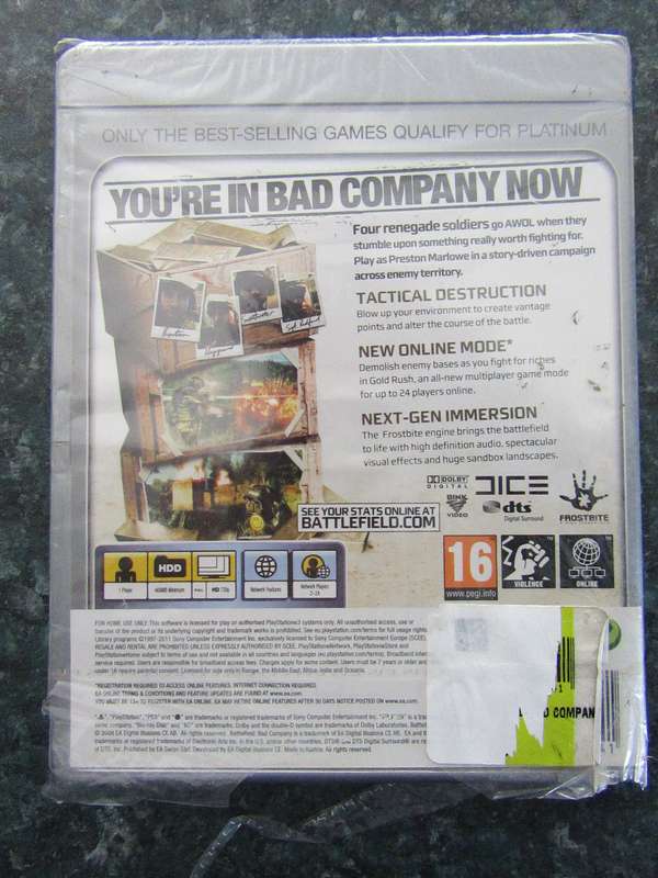Battlefield: Bad Company Platinum (PS3)