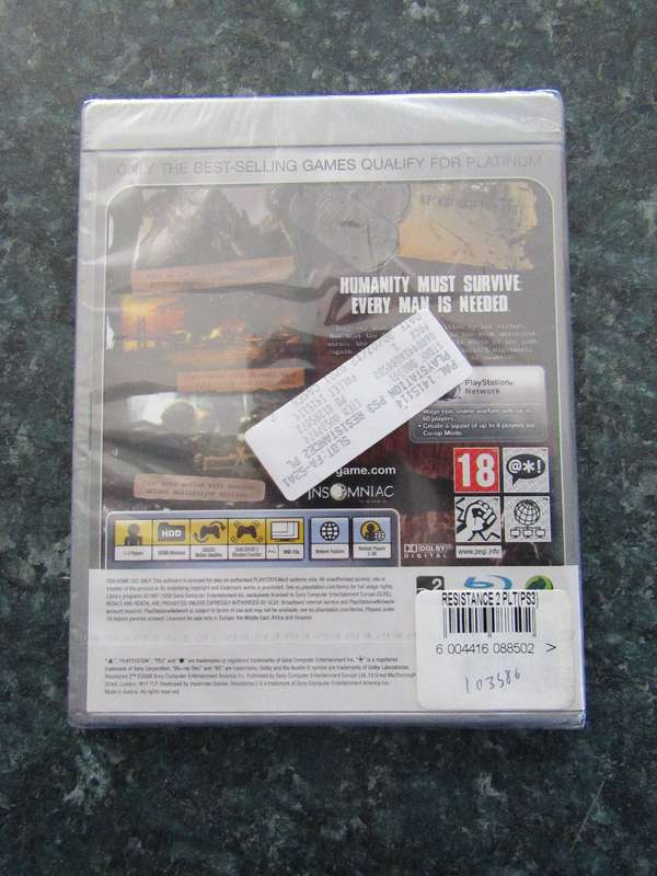 Resistance 2 - Platinum (PS3)