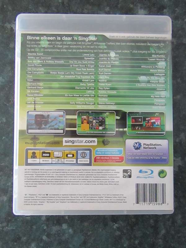 Singstar Afrikaanse Treffers (PS3)
