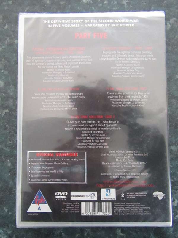 The World At War Part 5 of 5 (DVD)