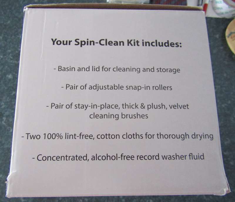SPIN-CLEAN ORIGINAL VINYL RECORD WASHING KIT