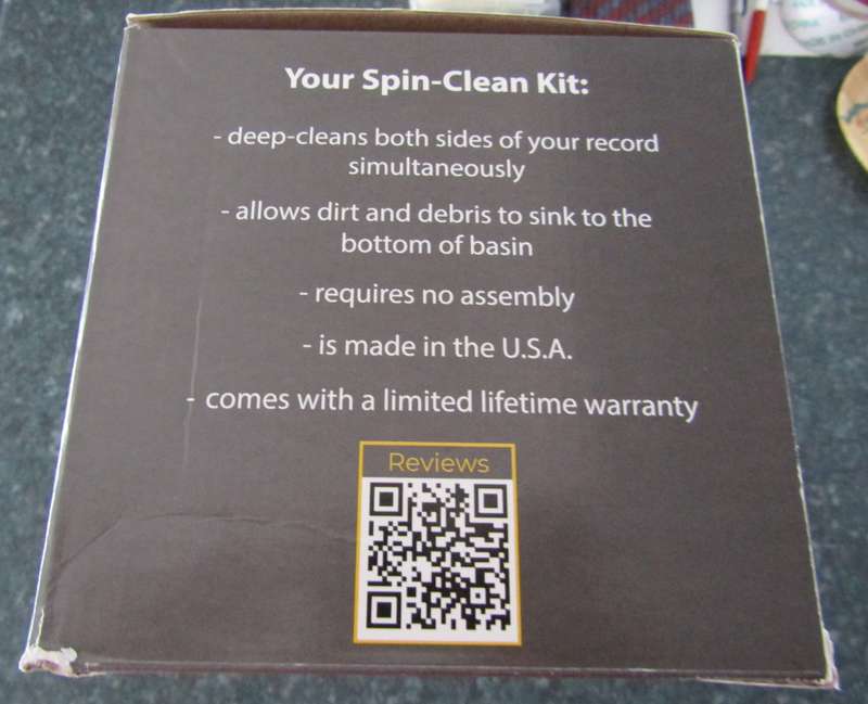 SPIN-CLEAN ORIGINAL VINYL RECORD WASHING KIT