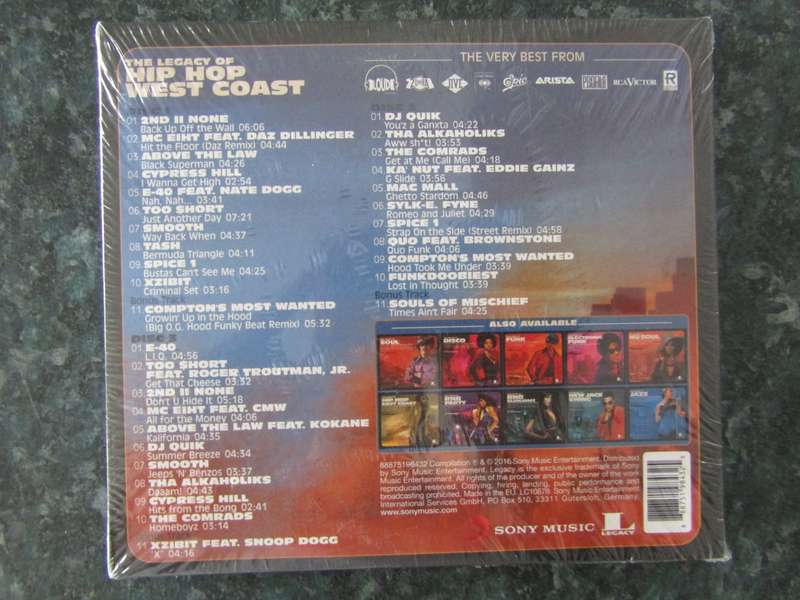 Various Artists - The Legacy of Hip Hop: West Coast (3CD)