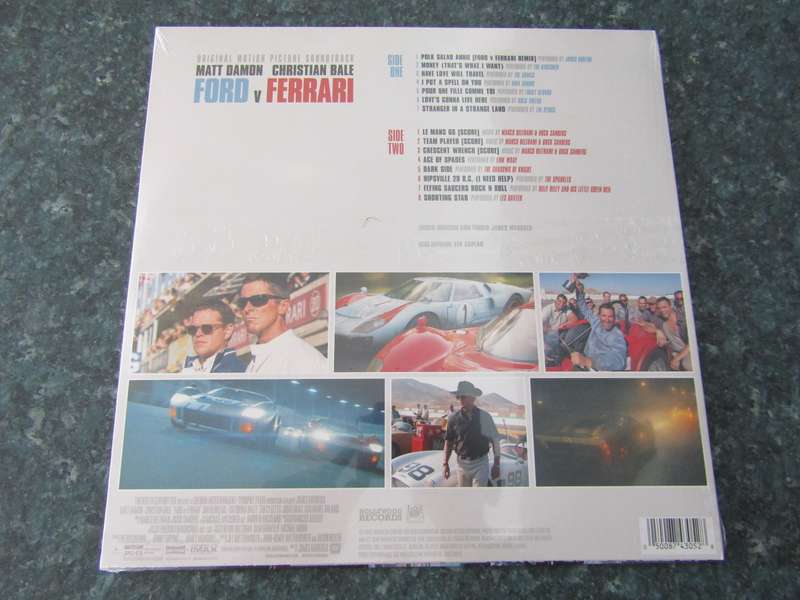 Various  Ford v Ferrari (Original Motion Picture Soundtrack) (Vinyl)