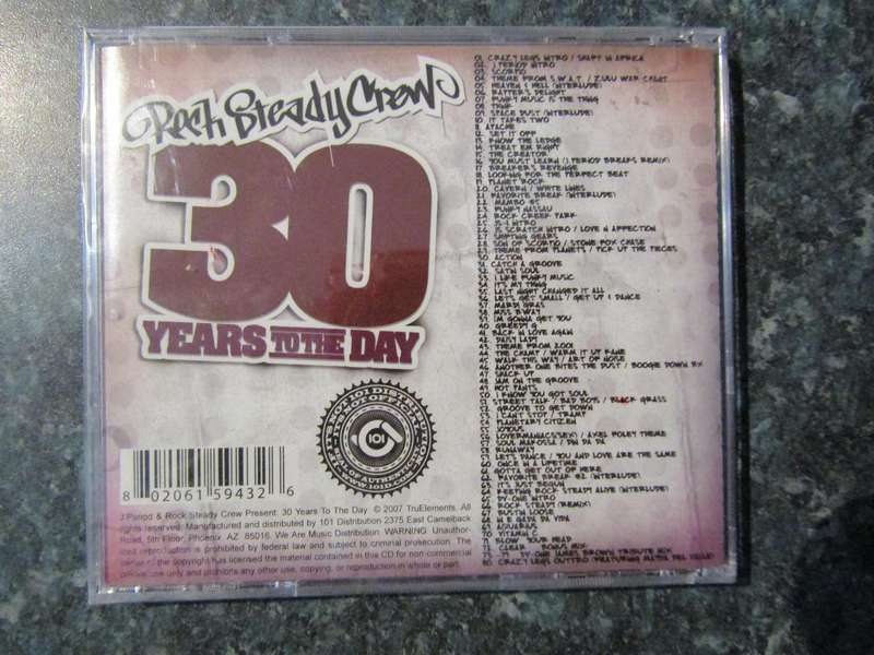 The Rock Steady Crew  30 Years To The Day (CD)