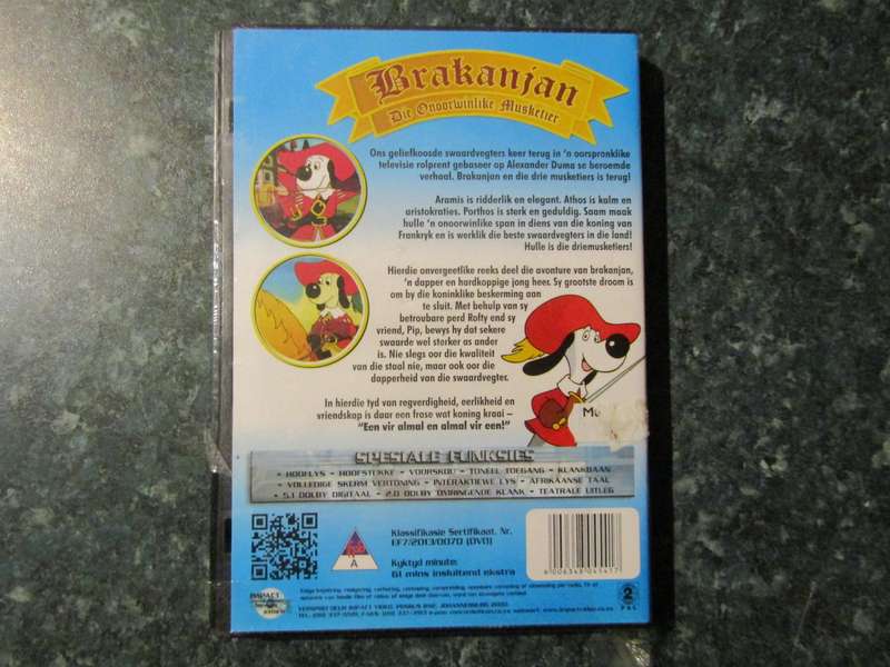Brakanjan Die Onoorwinlike Musketier (DVD)