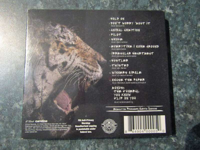 50 Cent  Animal Ambition (An Untamed Desire To Win) (CD + DVD)