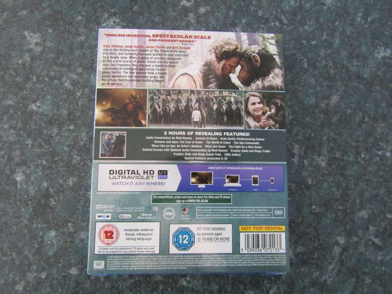 Dawn of the Planet of the Apes (3D Blu-ray + 2D Blu-ray)