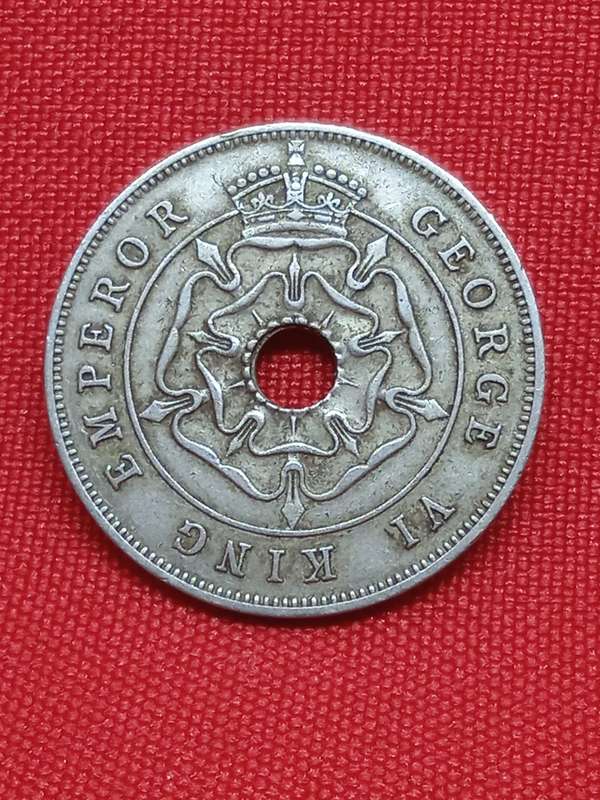 1942 RHODESIA PENNY