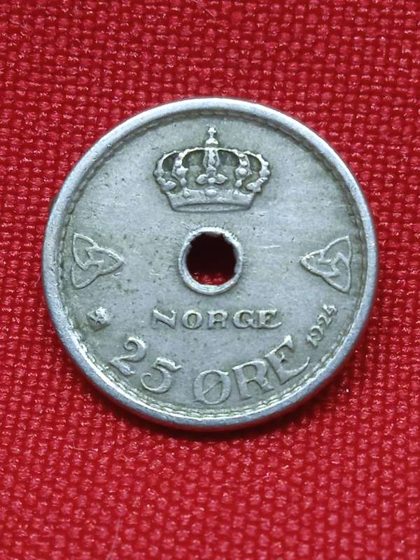 1924 NORWAY 25 ORE