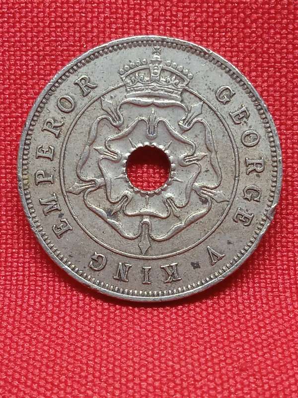 1934 RHODESIA PENNY