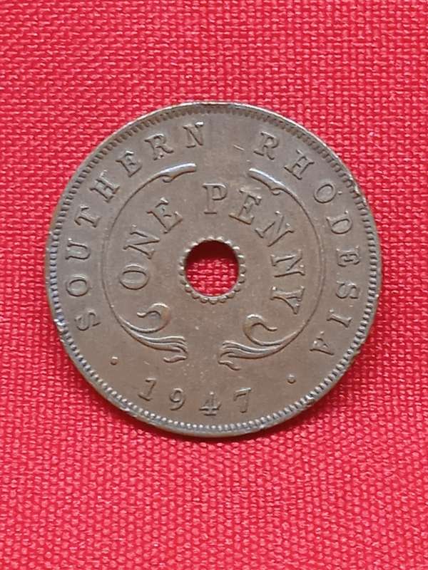 1947 RHODESIA PENNY