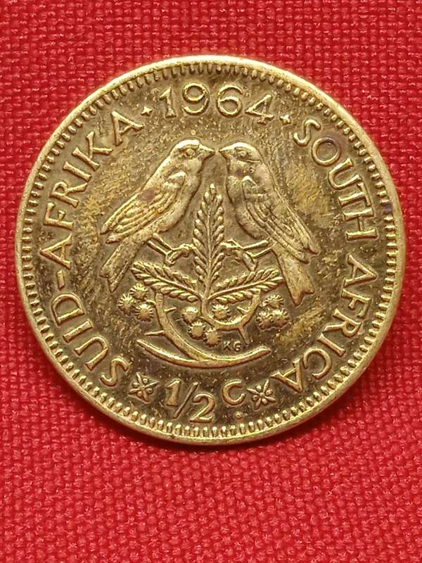 1964 HALF CENT