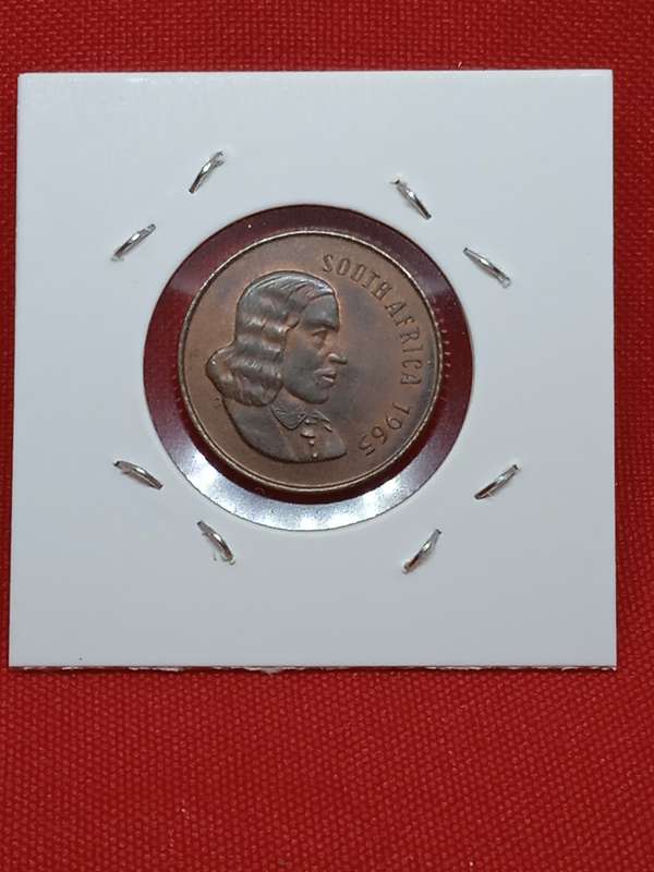 1965 2 CENT IN COIN FLIP